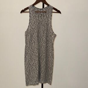 Aerie Black and White Patterned Tank Top Dress. Size M NWT
